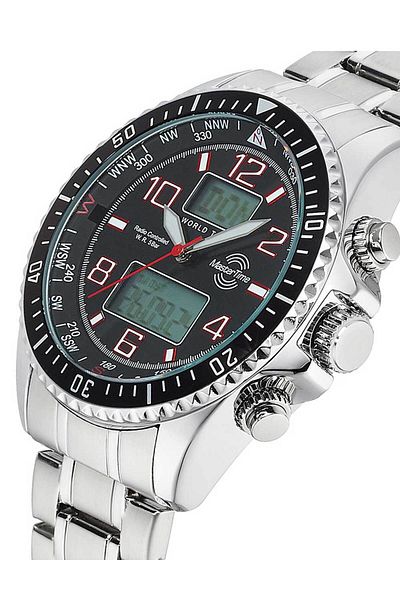 Master Time Mens Watch Mtga-10920-22m, Quartz, 44mm, 5atm