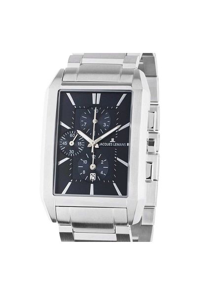 Jacques Lemans Ανδρικό ρολόι Jacques Lemans 1-2161J, Quartz, 34mm, 5ATM
