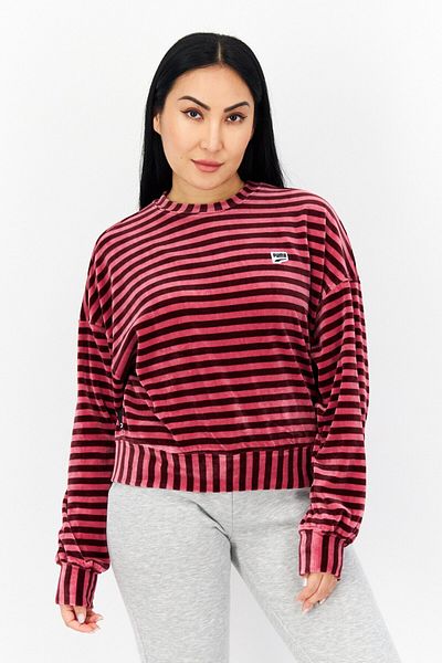 Puma Women Oversized Long Sleeve Outdoor Sweatshirt, Pink