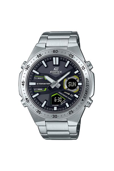 Casio Mens Watch Efv-c110d-1a3vef, Quartz, 46mm, 10atm