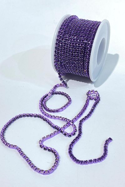 Hayalperest boncuk Beyoğlu Swarosvki Colored Stripe Stone Beads - Ss12