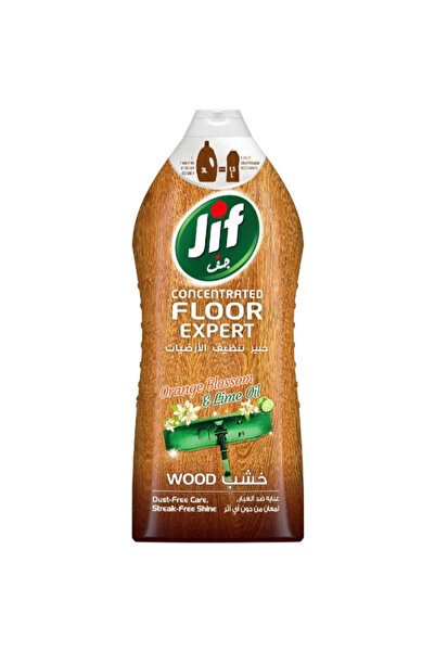 Jif زيت زهر البرتقال والليمون المركز لتنظيف الأرضيات الخشبية 1500 مل