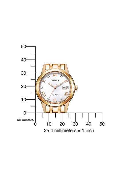 Citizen Ceas de damă FE1243-83A, cuarț, 30mm, 3ATM