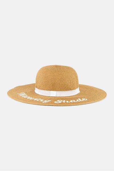 Alexis Bendel Women Embroidered Hat, Tan