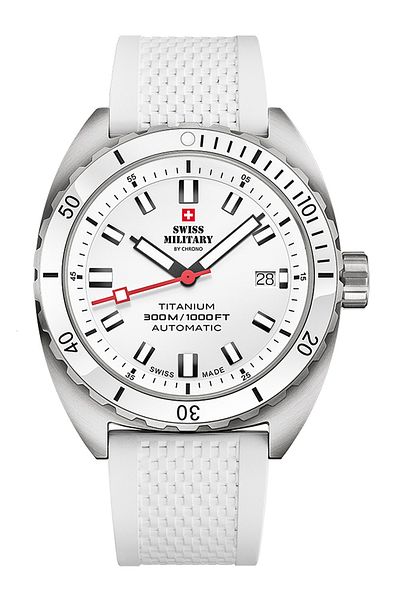 Swiss Military Ανδρικό ρολόι Swiss Military SMA34100.12, Automatic, 42mm, 30ATM