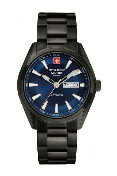 Swiss Alpine Military Ανδρικό ρολόι Swiss Alpine Military 7090.2175, Automatic, 43mm, 10ATM