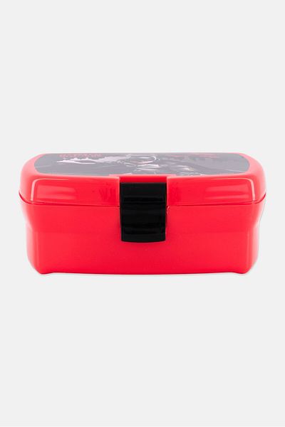 Batman Kids Boy Sandwich Boxes With Inner Tray, Red