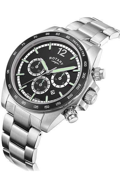 Rotary Mens Watch Gb05440/04, Quartz, 41mm, 10atm