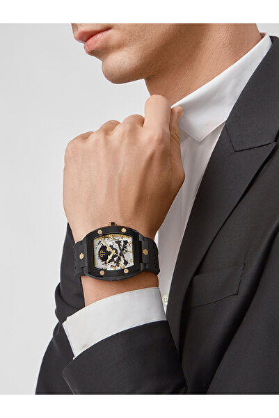 PHILIPP PLEIN Ανδρικό ρολόι Philipp Plein PWBAA0521, Automatic, 44mm, 5ATM