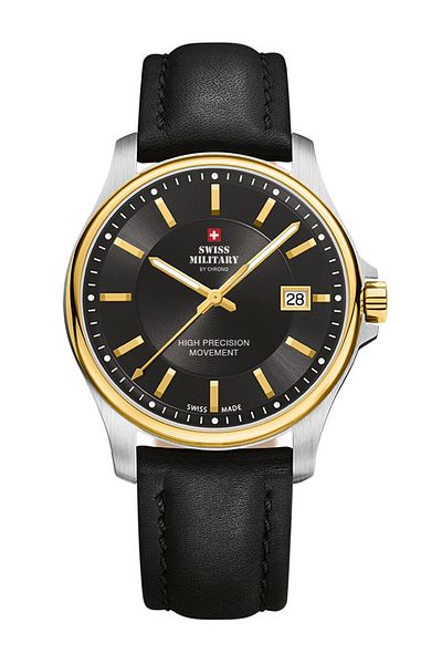 Swiss Military Mens Watch By Chrono Sm30200.13, Quartz, 39mm, 5atm