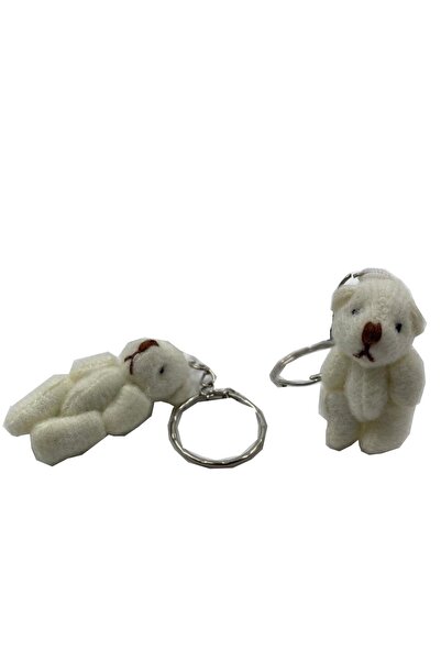 Hayalperest boncuk Peluş Ayıcık Anahtarlık 6 Cm