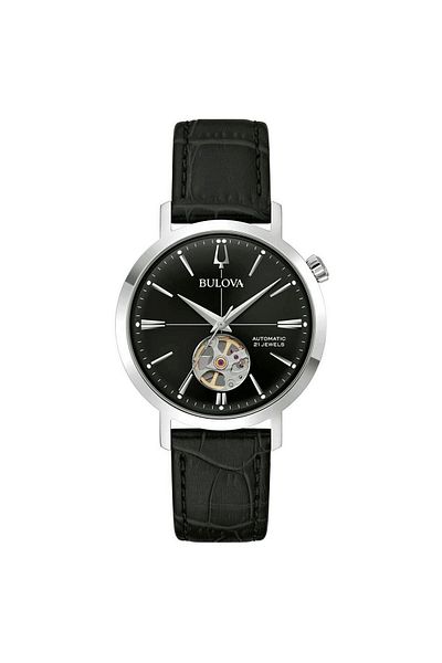 Bulova Ανδρικό ρολόι Bulova 96A317, Αυτόματο, 38mm, 3ATM