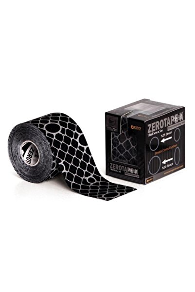 Zero Sports Medicine Zerotape K Smart Black/Silver 5cm x 5m