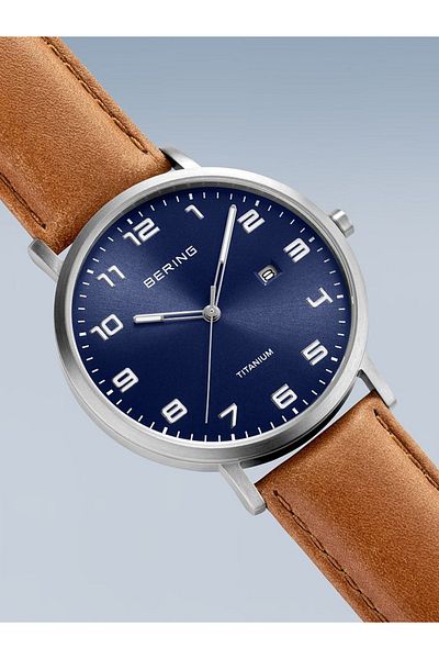 Bering Ανδρικό ρολόι Bering 18640-567, Quartz, 40mm, 5ATM