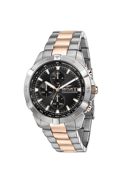 Sector Ανδρικό ρολόι Sector R3273643002, Quartz, 43mm, 10ATM