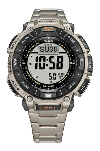 Casio Ανδρικό ρολόι Casio PRG-340T-7ER, Quartz, 53mm, 10ATM