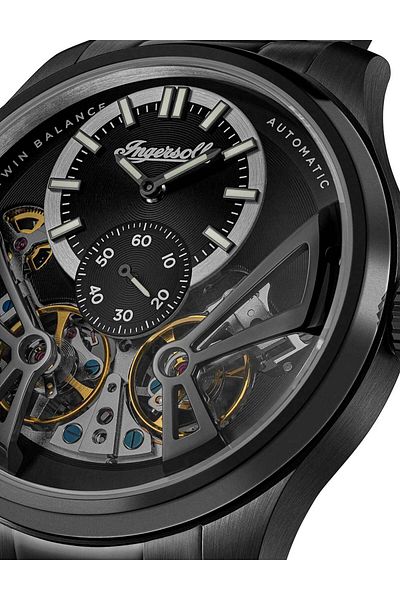 Ingersoll Ανδρικό ρολόι Ingersoll I16102, Αυτόματο, 46mm, 5ATM