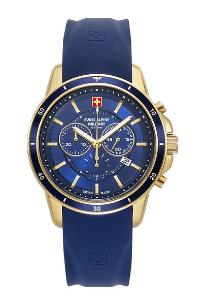 Swiss Alpine Military Mens Watch Swiss Military 7089.9815, Quartz, 44mm, 10atm