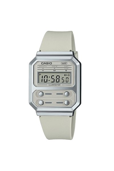 Casio Mens Watch A100wef-8aef, Quartz, 33mm, 3atm