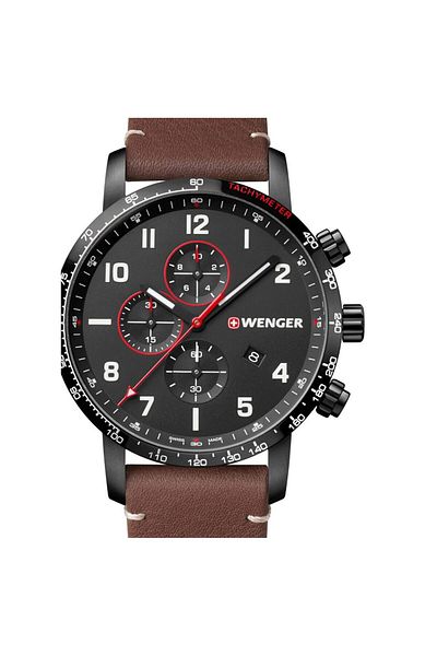 Wenger Ανδρικό ρολόι Wenger 01.1543.107, Quartz, 44mm, 10ATM