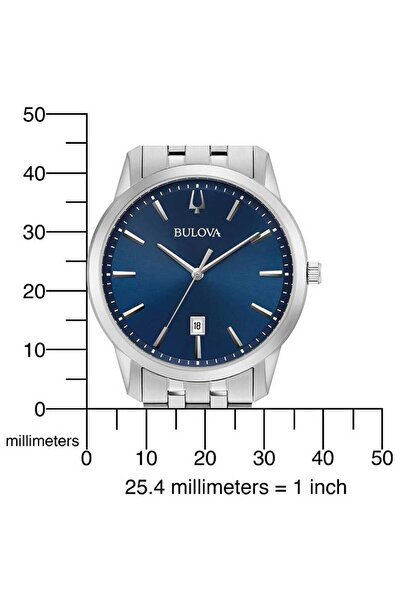 Bulova Ανδρικό ρολόι Bulova 96B338, Quartz, 40mm, 3ATM