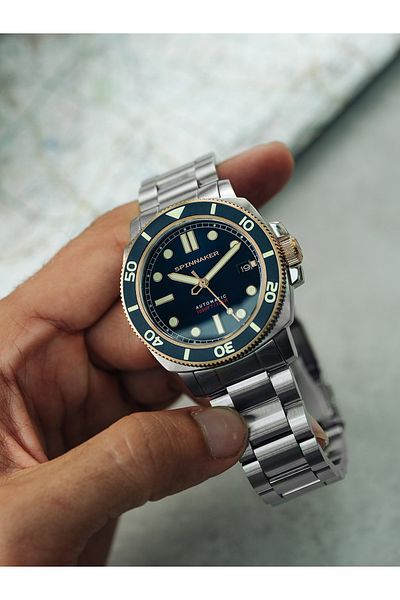 SPINNAKER Ανδρικό Ρολόι Sp-5088-55, Αυτόματο, 42mm, 30atm