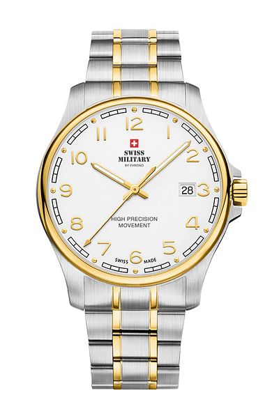 Swiss Military Ανδρικό ρολόι Swiss Military By Chrono SM30200.20, Quartz, 39mm, 5ATM