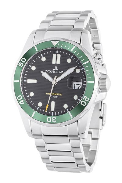Jacques Lemans Ανδρικό ρολόι Jacques Lemans 1-2170K, Quartz, 41mm, 20ATM