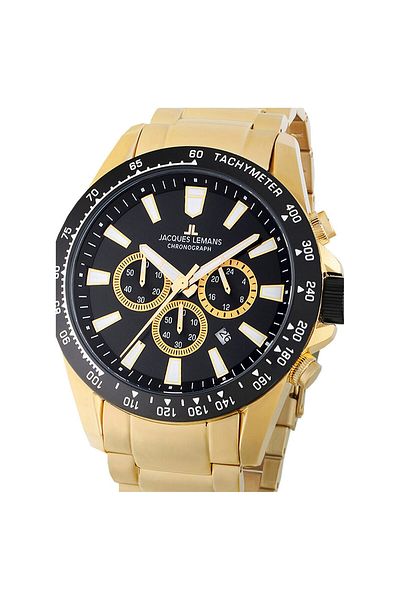 Jacques Lemans Ανδρικό Ρολόι 1-2140i, Quartz, 48mm, 10atm