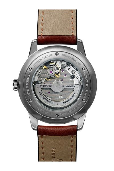 Zeppelin Mens Watch 8364-4, Automatic, 40mm, 5atm