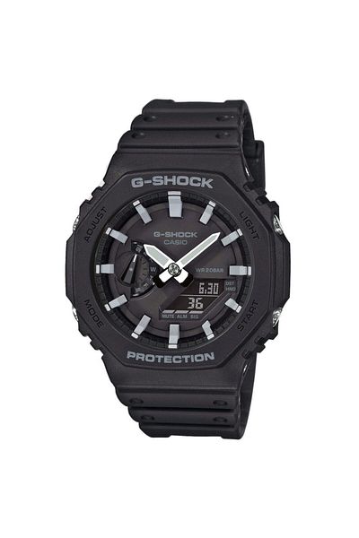 Casio Mens Watch Ga-2100-1aer, Quartz, 45mm, 20atm