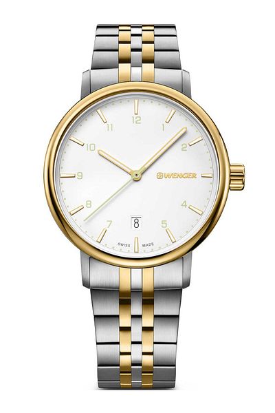 Wenger Mens Watch 01.1731.122, Quartz, 40mm, 10atm