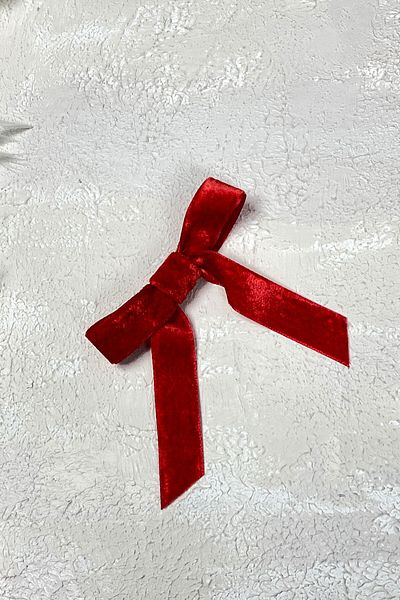 Hayalperest boncuk Agrafă de păr cu fundă și panglică de catifea