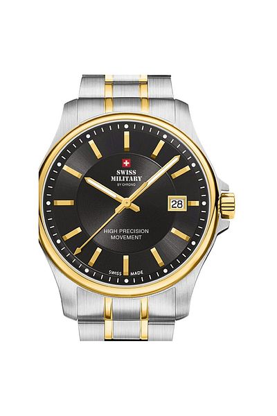 Swiss Military Mens Watch By Chrono Sm30200.04, Quartz, 39mm, 5atm