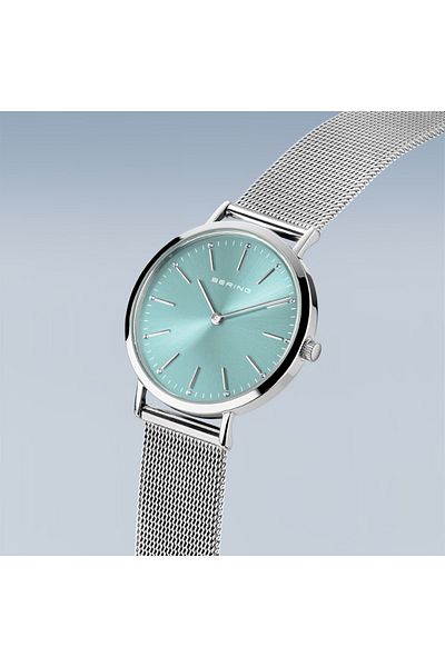 Bering Ceas de damă 14134-005-gwp, cuarț, 34mm, 3atm