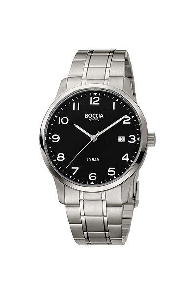 Boccia Ceas bărbătesc 3621-01, cuarț, 40mm, 10ATM