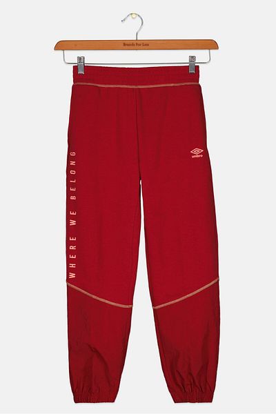 UMBRO Kids Girl Brand Logo Sweatpants, Red