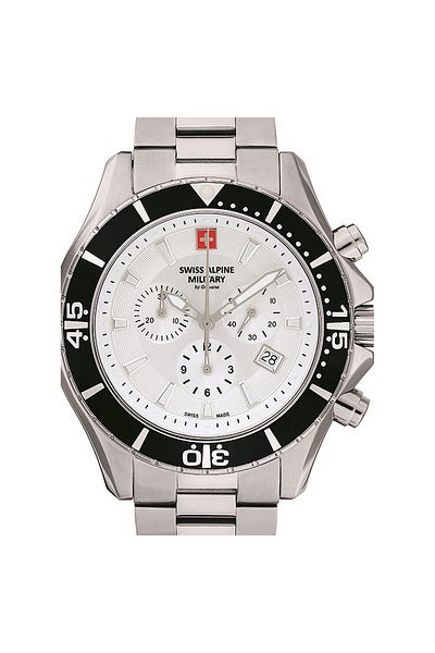 Swiss Alpine Military Mens Watch Swiss Military 7040.9132, Quartz, 44mm, 10atm