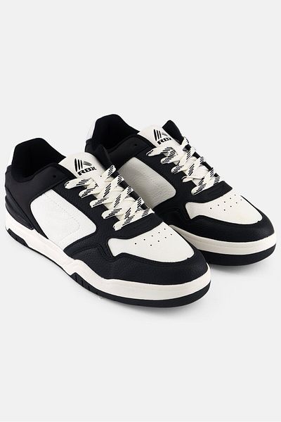 RBX Men Lace Up Outdoor Shoes, Black