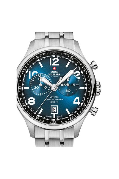 Swiss Military Ανδρικό ρολόι Swiss Military By Chrono SM30192.03, Quartz, 42mm, 10ATM