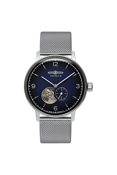 Zeppelin Mens Watch 8066m-3n, Automatic, 40mm, 5atm