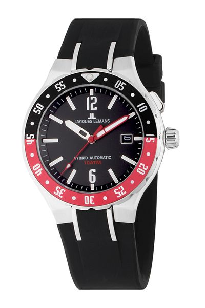Jacques Lemans Ανδρικό ρολόι Jacques Lemans 1-2109A, Quartz, 42mm, 10ATM