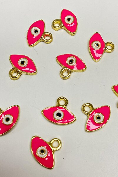 Hayalperest boncuk Φούξια μενταγιόν με χάντρες του κακού ματιού 1 τεμάχιο