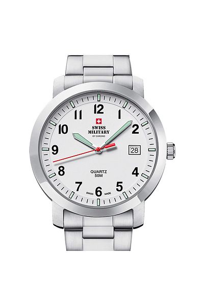 Swiss Military Ανδρικό ρολόι Swiss Military SM34083.08, Quartz, 40mm, 5ATM