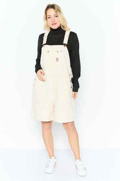 WRANGLER Women Brand Logo Sleeveless Playsuit, Beige