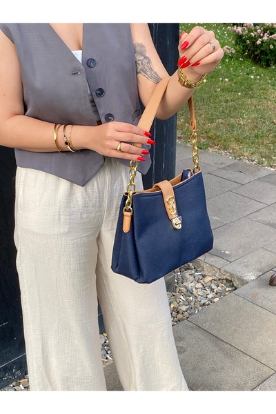 mp michael polo حقيبة يد وكتف نسائية من مايكل بولو مكونة من 3 أقسام