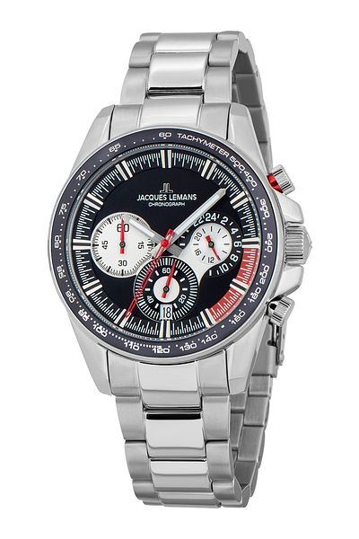 Jacques Lemans Ανδρικό ρολόι Jacques Lemans 1-2127E, Quartz, 40mm, 10ATM