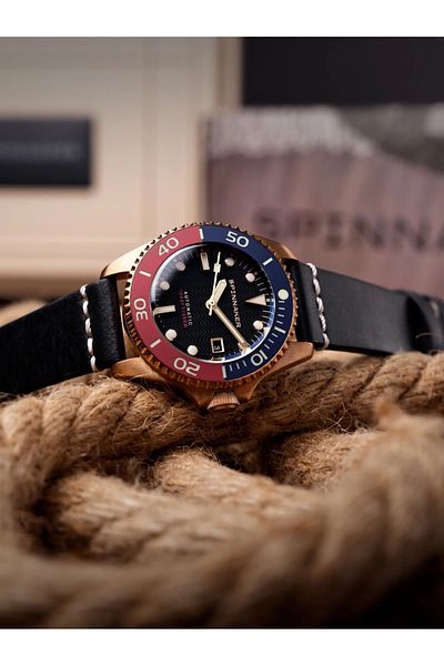 SPINNAKER Mens Watch Sp-5060-08, Automatic, 43mm, 30atm