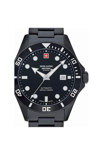 Swiss Alpine Military Ανδρικό ρολόι Swiss Military 7095.2177, Automatic, 44mm, 30ATM
