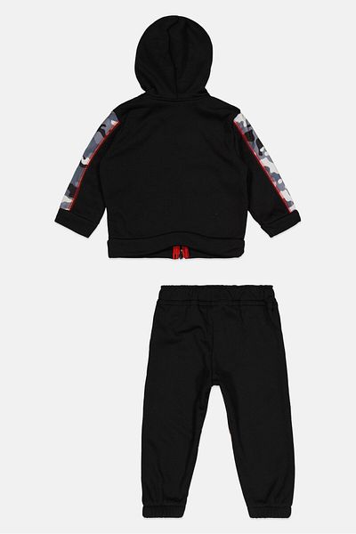 Body Glove Toddlers Boy 2 Pcs Brand Logo Hoodie And Pant Set, Black